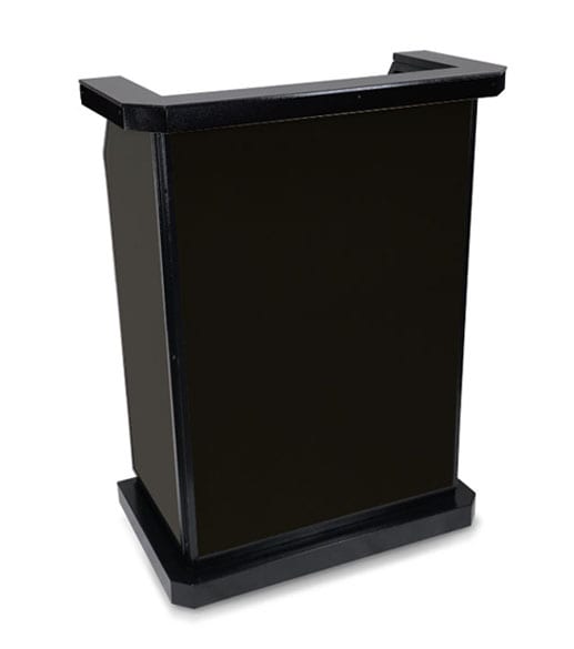 Deluxe Hostess Stand Black