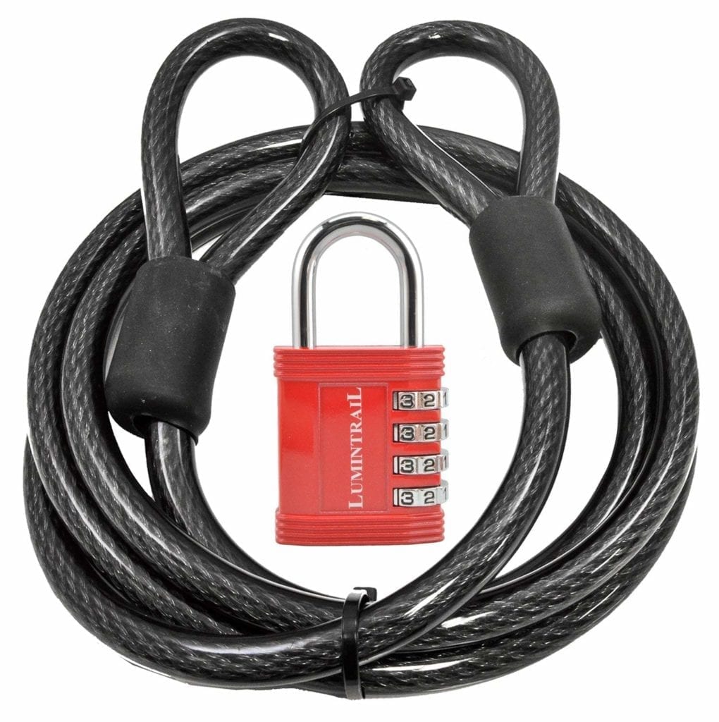 HeavyDuty Security Cable with Lock 4ft The Hostess Station