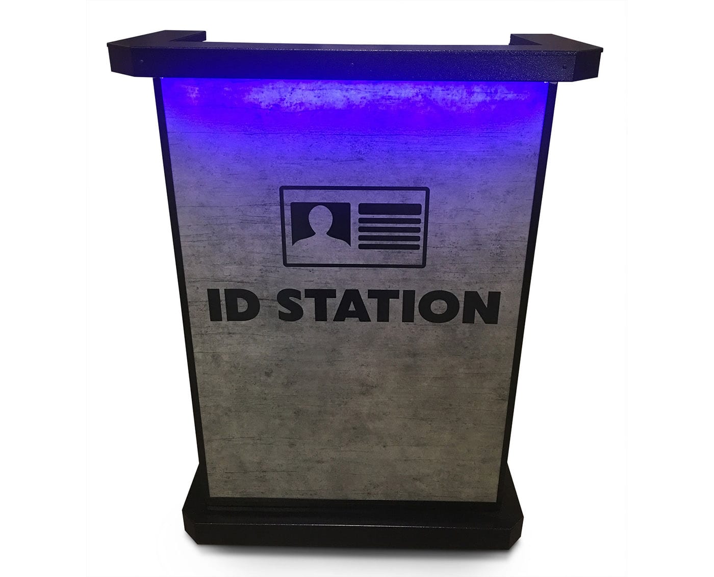 Deluxe Hostess Stand ID Station - Front
