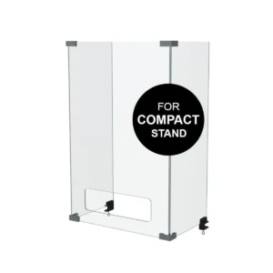 3 Panel Sneeze Guard for Compact Stand