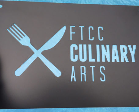 FTCC Culinary Arts Sign