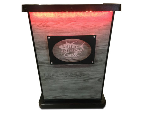 Tailfins Waterfront Grill with LED and Sign