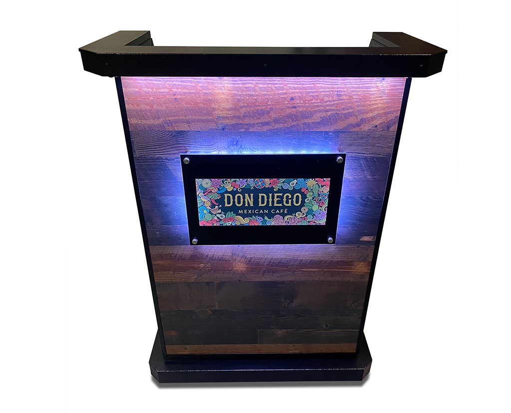 Don Diego Mexican Cafe Deluxe Hostess Stand