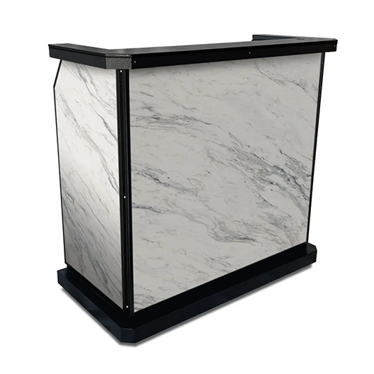 Team Hostess Station Calcutta Marble Panel